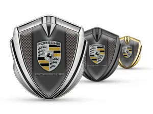 Porsche Badge Auto Custom Disegno Max Robusto